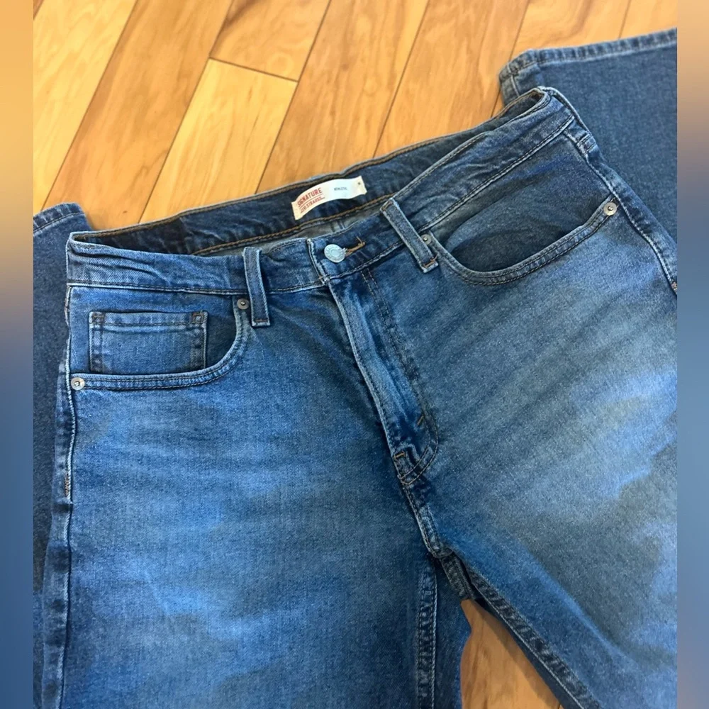 Levi Strauss Signature Mens Jeans Athletic Fit